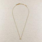 18k Gold Filled Mini CZ Star Necklace