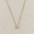 18k Gold Filled Mini CZ Star Necklace