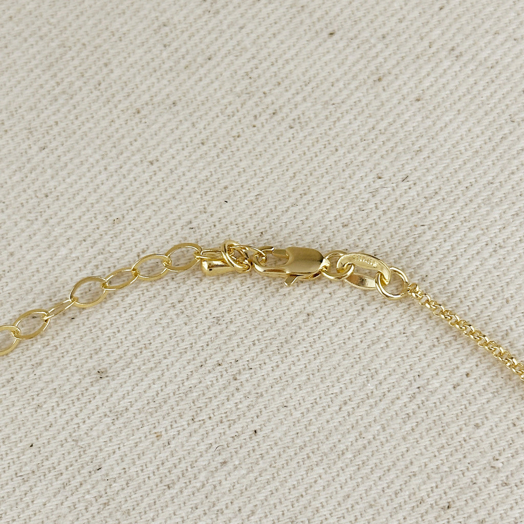 Mondsee 18k Gold Filled Solitaire Necklace | 18k Gold Filled Jewelry