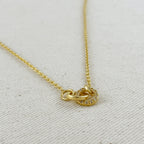 Mondsee 18k Gold Filled Linked CZ Necklace | 18k Gold Filled Jewelry