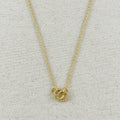 Mondsee 18k Gold Filled Linked CZ Necklace | 18k Gold Filled Jewelry