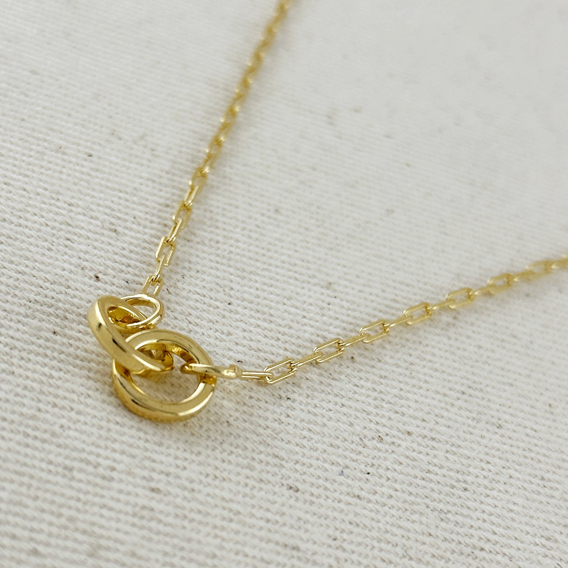 Mondsee 18k Gold Filled Linked Necklace | 18k Gold Filled Jewelry