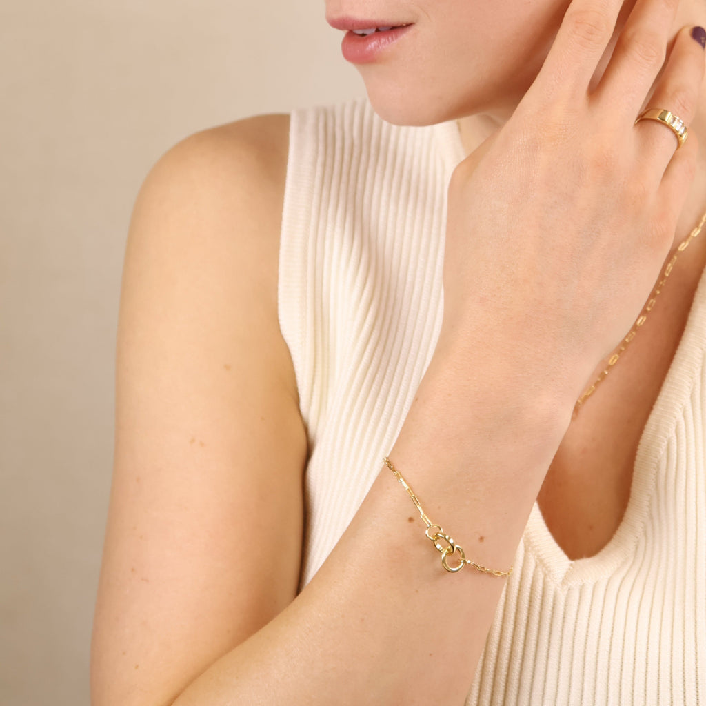 Mondsee 18k Gold Filled Linked Bracelet | 18k Gold Filled Jewelry
