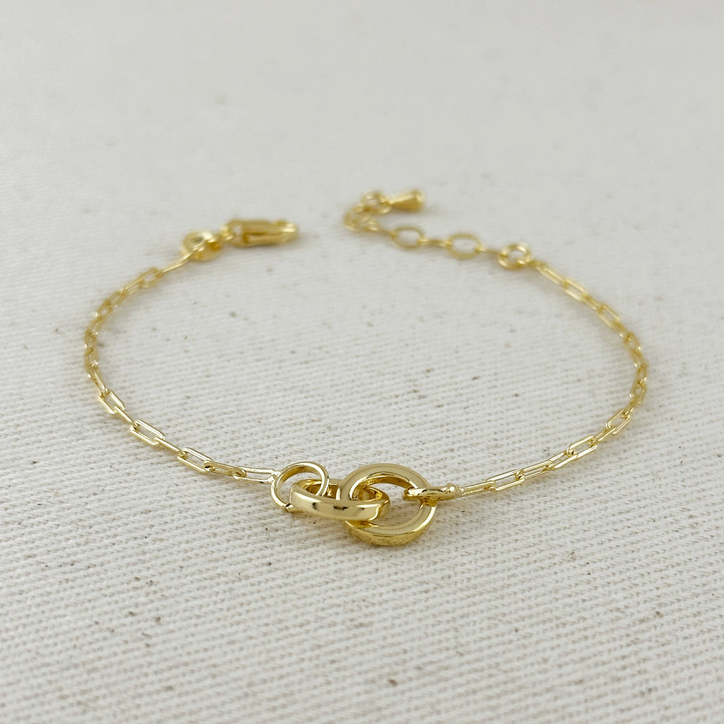 Mondsee 18k Gold Filled Linked Bracelet | 18k Gold Filled Jewelry