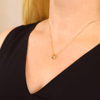 Mondsee 18k Gold Filled Uneven Heart Necklace | 18k Gold Filled Jewelry