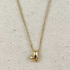 Mondsee 18k Gold Filled Uneven Heart Necklace | 18k Gold Filled Jewelry