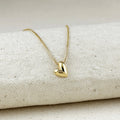 Mondsee 18k Gold Filled Uneven Heart Necklace | 18k Gold Filled Jewelry