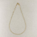 Mondsee 18k Gold Filled Diamond Cut Detailed Chain Necklace | 18k Gold Filled Jewelry