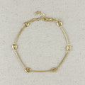 Mondsee 18k Gold Filled Fancy Box Chain Bracelet | 18k Gold Filled Jewelry