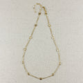 Mondsee 18k Gold Filled Fancy Box Chain Necklace | 18k Gold Filled Jewelry