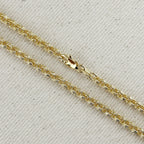 Mondsee 18k Gold Filled Double Rolo Chain Necklace | 18k Gold Filled Jewelry