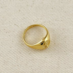 18k Gold Filled Lady Guadalupe Signet Ring