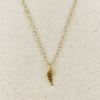 Mondsee 18k Gold Filled Angel Wing Necklace | 18k Gold Filled Jewelry