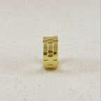 Mondsee 18K Gold Filled 9mm Watch Band Ring | 18k Gold Filled Jewelry
