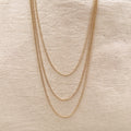 Mondsee 18k Gold Filled 1.5mm Rolo Chain | 18k Gold Filled Jewelry
