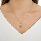 Mondsee 18K Gold Filled Love Letter Stack Necklace | 18k Gold Filled Jewelry