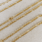 Mondsee 18k Gold Filled 3.5mm Figaro Mariner Bracelet | 18k Gold Filled Jewelry