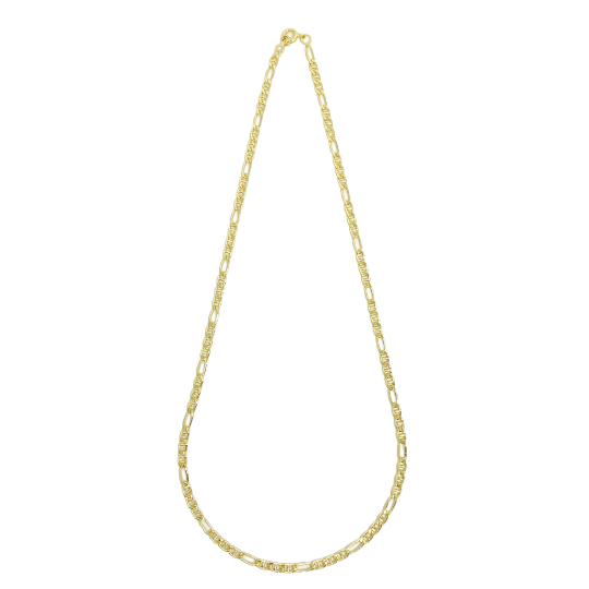 Mondsee 18k Gold Filled 3.5mm Figaro Mariner Figarucci Chain | 18k Gold Filled Jewelry