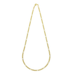 Mondsee 18k Gold Filled 3.5mm Figaro Mariner Figarucci Chain | 18k Gold Filled Jewelry