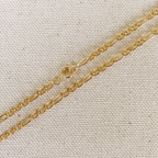 Mondsee 18k Gold Filled 3.5mm Figaro Mariner Figarucci Chain | 18k Gold Filled Jewelry