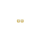 Mondsee 18k Gold Filled 4mm Simulated Pearl Stud | 18k Gold Filled Jewelry