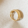 Mondsee 18k Gold Filled Bead Cluster Ring | 18k Gold Filled Jewelry