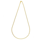 Mondsee 18k Gold Filled 2.5mm Cable Link Chain | 18k Gold Filled Jewelry