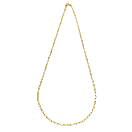 Mondsee 18k Gold Filled 2.5mm Cable Link Chain | 18k Gold Filled Jewelry