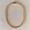 Mondsee 18k Gold Filled Chunky Cuban Necklace Featuring Box Lock Clasp | 18k Gold Filled Jewelry