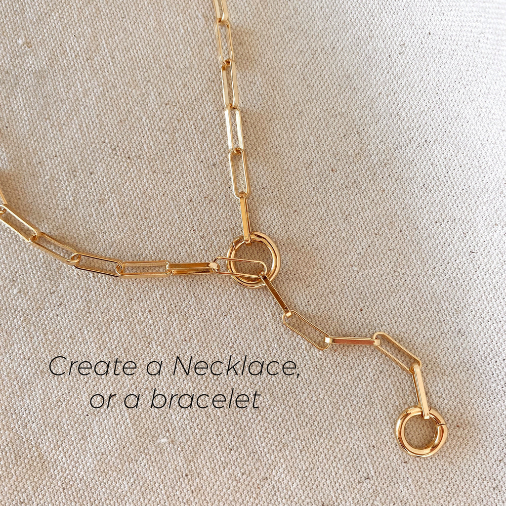 Mondsee 18k Gold Filled Connector Carabiner | 18k Gold Filled Jewelry