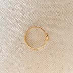 GoldFi 18k Gold Filled Cowrie Shell Ring