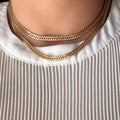 Mondsee 18k Gold Filled Curb Chain 4.0mm | 18k Gold Filled Jewelry