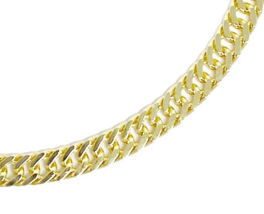 Mondsee 18k Gold Filled Curb Chain 4.0mm | 18k Gold Filled Jewelry
