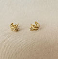 Mondsee 18k Gold Filled Dainty Blinking Star Stud | 18k Gold Filled Jewelry