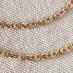 Mondsee 18k Gold Filled Detailed Chain Jewelry | 18k Gold Filled Jewelry