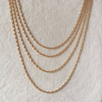 Mondsee 18k Gold Filled Detailed Chain Jewelry | 18k Gold Filled Jewelry