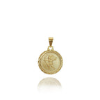GoldFi 18k Gold Filled Diamond Cut Cupid Pendant
