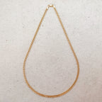 Mondsee 18k Gold Filled Double Curb Chain Cuban | 18k Gold Filled Jewelry
