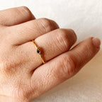 Mondsee 18k Gold Filled Evil Eye Ring | 18k Gold Filled Jewelry