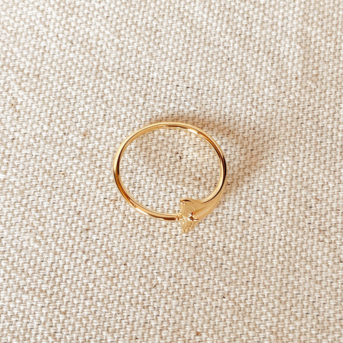 GoldFi 18k Gold Filled Mermaid Tail Ring