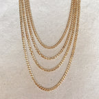 Mondsee 18k Gold Filled Miami Cuban Chain | 18k Gold Filled Jewelry