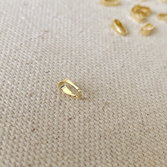 Mondsee 18k Gold Filled Pendant Bail For Jewelry Making Components Parts | 18k Gold Filled Jewelry
