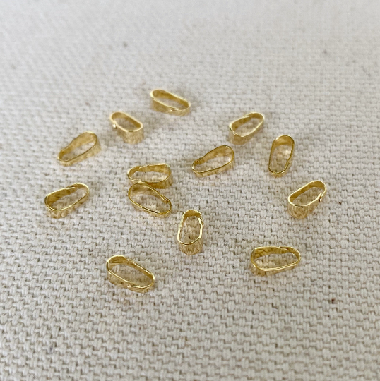 Mondsee 18k Gold Filled Pendant Bail For Jewelry Making Components Parts | 18k Gold Filled Jewelry