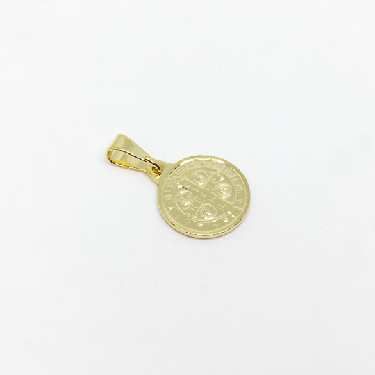 Mondsee 18k Gold Filled Pendant of Saint Benedict | 18k Gold Filled Jewelry