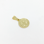 Mondsee 18k Gold Filled Pendant of Saint Benedict | 18k Gold Filled Jewelry