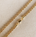 Mondsee 18k Gold Filled Rope Chain 3.0mm | 18k Gold Filled Jewelry