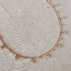Mondsee 18k Gold Filled Sparkling Necklace | 18k Gold Filled Jewelry