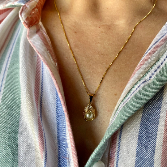 Mondsee 18k Gold Filled Wrap Pearl Set | 18k Gold Filled Jewelry