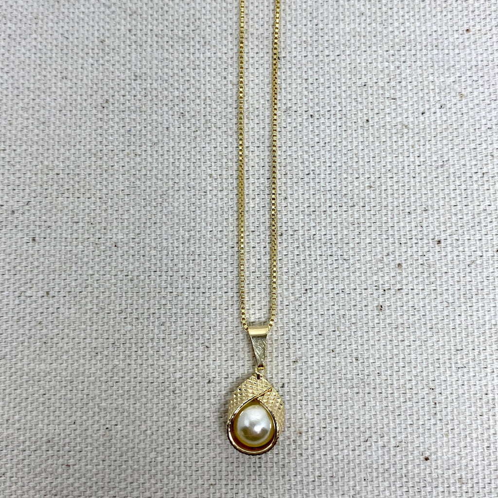 Mondsee 18k Gold Filled Wrap Pearl Set | 18k Gold Filled Jewelry
