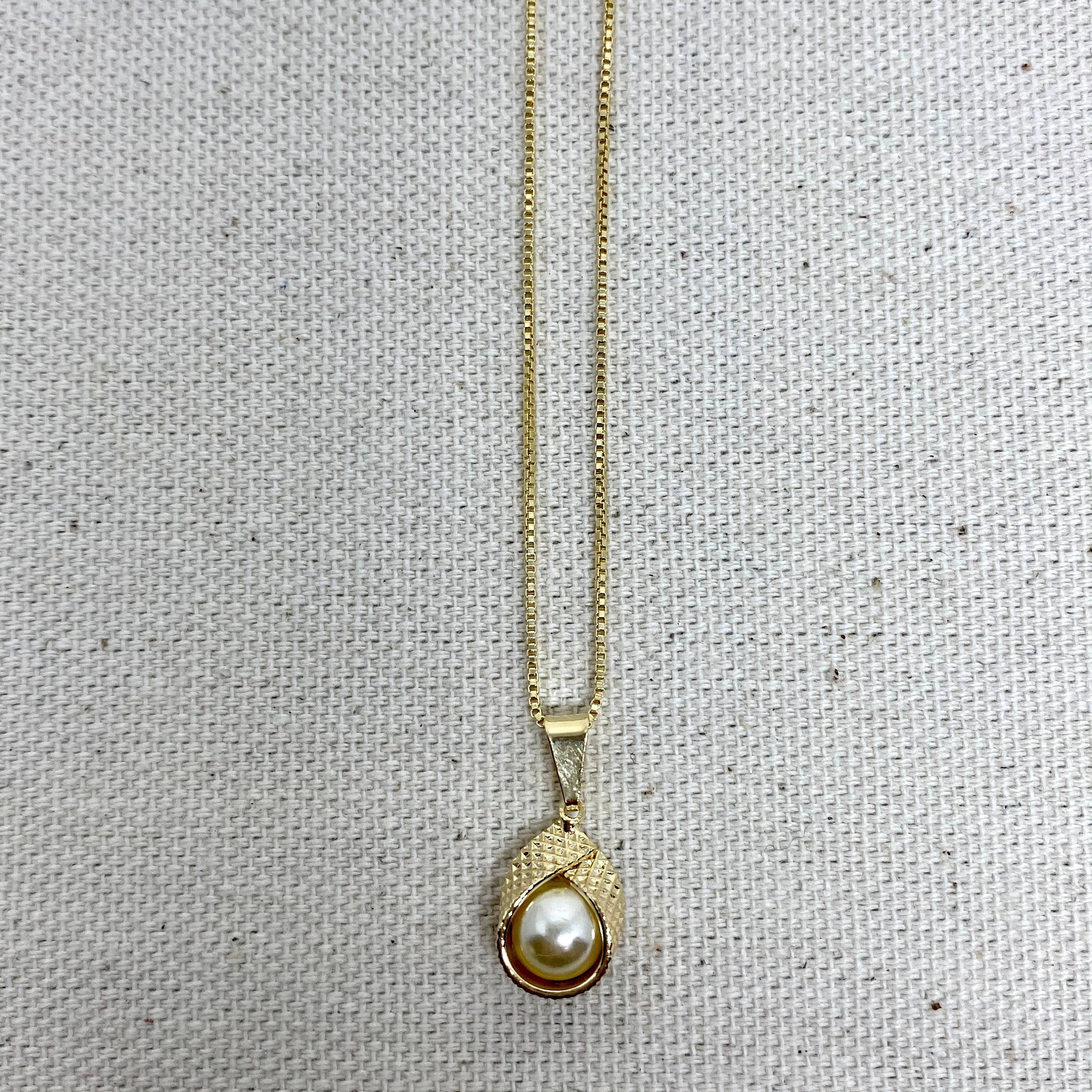 Mondsee 18k Gold Filled Wrap Pearl Set | 18k Gold Filled Jewelry